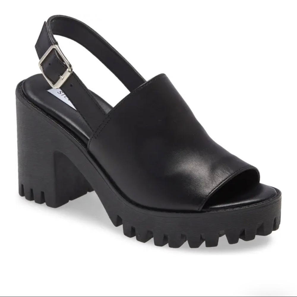 Steve Madden Sunnyside Block heels Size 9